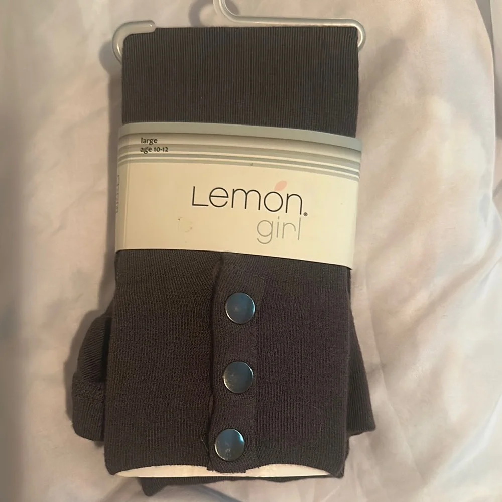 NWT Lemon Girl Leggings Age 10-12